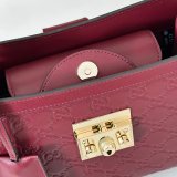 Gucci Padlock Medium Top Hhandle GG Leather 838992 Bag