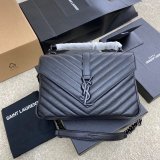 YSL 392737 Envelope Bag in Matelasse Leather