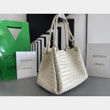 Luxury BV intrecciato 796571 Braided leather shoulder large bag