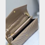 Quality YSL Designer 393953/377828 Caviar Leather Envelope Bag