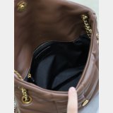 Luxury 7 Star YSL LOULOU PUFFER HANDBAG 29/35CM