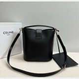 7 Star Celine Triomphe Louise Bucket Bag 116613 Medium