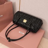 Miu Miu Matelasse Nappa Leather Shoulder Bag 5BD265