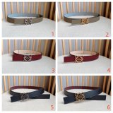Top Loewe Reversible Anagram Belt 2.8CM