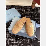 2025 Top Quality Prada Suede Slippers