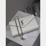 Quality YSL Designer 393953/377828 Caviar Leather Envelope Bag