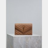 Quality YSL Designer 393953/377828 Caviar Leather Envelope Bag