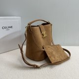 7 Star Celine Triomphe Louise Bucket Bag 116613 Medium