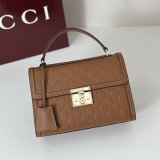 Gucci Top Quality 838998 Padlock Medium Top Handle Shoulder Bag