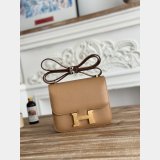 Best Hermes handmade Stiching Constance Bag 18CM