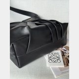 TOP LOEWE Draped tote in mellow nappa lambskin