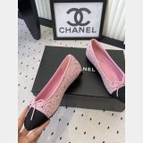 Ballet flats Tweed and Grosgrain