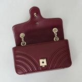 Gucci Designer 837280 GG Marmont Small Shoulder Bag