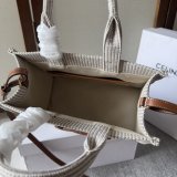 Duplicate Celine CABAS SMALL Canvas Tote Bag