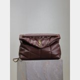 Luxury 7 Star YSL LOULOU PUFFER HANDBAG 29/35CM