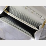 Quality YSL Designer 393953/377828 Caviar Leather Envelope Bag