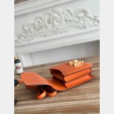 Luxury Hermes handmade Stiching Constance Bag 18CM