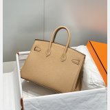 7 Star Hermes Birkin TOGO Leather Handbags 25CM