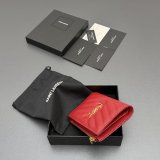 CASSANDRE MATELASSE bi-fold wallet in grain leather