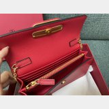 TOP Valentino Garavani Grained Calfskin Clutch