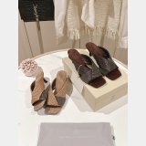 Brunello Cucinelli Wide Weaving Slides