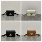 Celine TEEN TRIOMPHE BAG IN Shiny Calfskin