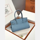 Luxury hermes Human handmade stiching birkin 29cm Handbag