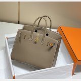 Best hermes Human handmade stiching birkin 30cm Epsom Handbag