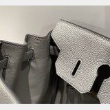 Hermes Birkin 35cm Togo leather Handbags Cumulonimbus Gray