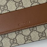 Gucci 838151/826720 Replica GG Emblem Wallet On Chain Bag