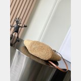 CELINE NANO SUPPLE Straw Bag