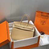 Hermes Birkin 35cm Togo leather Handbags Light Brown