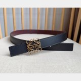 Top Loewe Reversible Anagram Belt 2.8CM