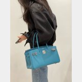 Best Quality hermes Human handmade stiching birkin bag 29cm Swift leather