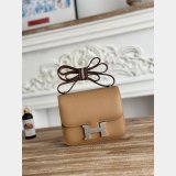 Best Hermes handmade Stiching Constance Bag 18CM