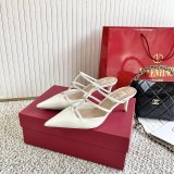 Valentino Runway Garavani Leather Mules