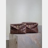 Luxury 7 Star YSL LOULOU PUFFER HANDBAG 29/35CM