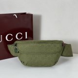 Gucci Replica 834459 GG Canvas Large Belt Bag