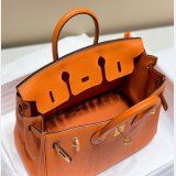 Luxury Hermes Birkin TOGO Leather Handbags 25CM