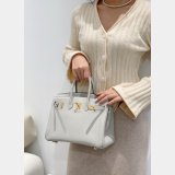 Fashion Hermes Birkin TOGO Leather Handbags 25CM