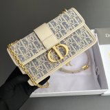 Top Dior 30 Montaigne East-West Bag with Chain