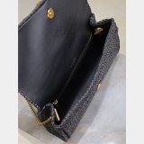 Top Quality YSL Kate Chain Bag With Tassel In Raffia 604276