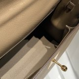 Top Hermes kelly 32cm Epsom Leather Handbag