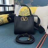 Valentino Garavani Alltime Small Grained Calfskin Handbag