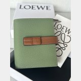 Loewe Compact zip wallet in soft grained calfskin