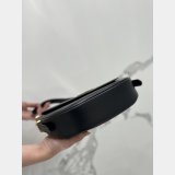 Prada Arke Leather Shoulder Bag With Flap