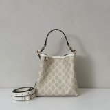 Gucci Shop The GG Emblem Mini Bucket 1:1 Mirror 815118 Bag