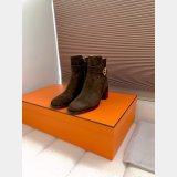 Top Hermes Jill 60 ankle boot suede