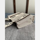 Best Quality Chloe Woody Tote Bag in Cotton Canvas 36CM