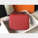 Perfect Hermes handmade Stiching Constance Bag 23cm